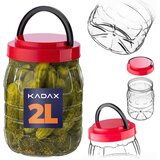 KADAX Jar Plastična posoda Pet 2L kozarec za živila Neuničljiv certifikat, (5000355253) | Shoptok.si