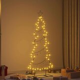Metalna božićna jelka s stalakom Crna 150 cm Čelik | shoptok.hr