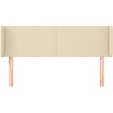  Uzglavlje s ušima krem 147x16x78/88 cm od tkanine | shoptok.hr