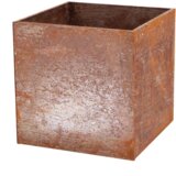  Kvadratno korito za rastline jekla Corten | Shoptok.si