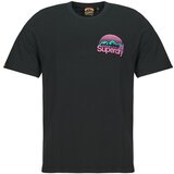 Superdry Majice s kratkimi rokavi CORE LOGO GREAT OUTDOORS CHEST Črna Cene