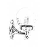 Opviq BAP 68175 BSY M2 Zidna lampa, crna | Eponuda.ba