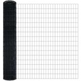 vidaXL Euro Ograda Siva 1.5x10 m Čelik | shoptok.hr