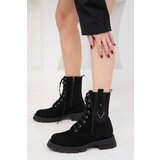 Soho Black Suede Women's Boots & Booties 20064 Cene