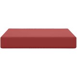  Zunanja blazina za kavč vinsko rdeča 60 x 60 x 8 cm Poliester, (5000202267) | Shoptok.si
