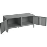 Støraa Sivi metalni ormarić za cipele s klupom Salino – | shoptok.hr