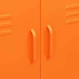 vidaXL Ormarić za pohranu narančasti 80 x 35 x 101,5 cm čelični | shoptok.hr