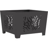  Kamin Crna 60 x 60 x 40 cm Čelik | shoptok.hr
