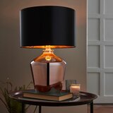 Endon 61149 - stona lampa waldorf 1xE27/10W/230V bakrena/crna | Eponuda.com