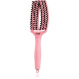 Olivia Garden Fingerbrush Boar & Nylon krtača za lase z najlonskimi in prašičjimi ščetinami 1 kos u