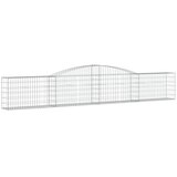  Gabionska košara s lukom 400x30x60/80 cm pocinčano željezo | shoptok.hr