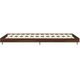  Okvir kreveta bez madraca smeđa boja hrasta 90x190 cm drveni | shoptok.hr