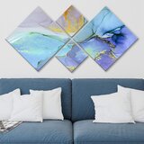 Wallity slika 4MDF1151483585, 60x115 cm, 4 dela | ePonuda.com