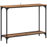  Konzolna stolica s policom Staro drvo 101 x 30.5 x 75 cm | shoptok.hr