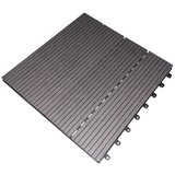 x WPC klik plošča Bambus (30 x 30 cm, siva) | Shoptok.si