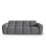 Micadoni Home Siva sofa 256 cm Lisa – Cijene