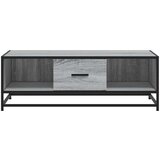 vidaXL Stolić za kavu boja hrasta sonome 100x57x35 cm od drva i metala | shoptok.hr