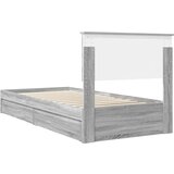  Okvir za krevet Siva Sonoma 90 x 200 cm Konstruirano drvo | shoptok.hr