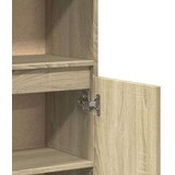 vidaXL Kopalniška omarica sonoma hrast 30x30x100 cm inženirski les | Shoptok.si