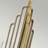 Elstead Lighting Quintiesse QN-KIMROSE3-BNB - Luster na šipci KIMROSE 3xE14/40W/230V zlatni | Eponuda.com