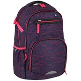Spirit Spirit: Stringer Pink zaobljena šolska torba, nahrbtnik z geometrijskim vzorcem | Shoptok.si