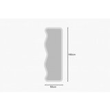 Hanah home ogledalo asel white | ePonuda.com