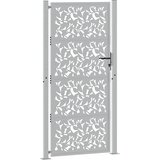  Vrtna vrata 100x200 cm, dizajn s čeličnim krilom otpornim na vremenske uvjete | shoptok.hr
