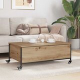  Kava Stol Umjetnički hrast 91 x 55 x 32 cm Konstruirano drvo | shoptok.hr