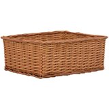  4-dijelni set uklapajućih košara od vrbe smeđi | shoptok.hr