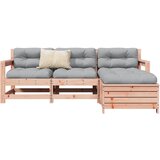 vidaXL 4-dijelni set vrtnih sofa od masivne duglazije i jelovine Cijene