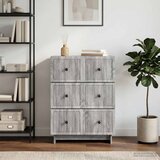  Ormar s ladicama Siva sonoma 66 x 34,5 x 90 cm | shoptok.hr
