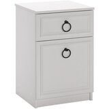 Hanah home Kmd-1311-Bb-1 White Nightstand