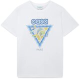 Casablanca Majice s kratkimi rokavi T-SHIRT ARMADILLO WHITE Bela Cene