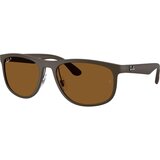 Ray-ban RB4468 6124BB Polarized - ONE SIZE (59) Cijene