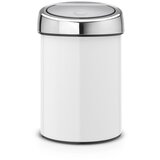 Brabantia Bel jeklen koš za smeti na dotik 3 l Touch Bin – | Shoptok.si
