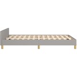  Okvir za krevet bez madraca svjetlosivi 120x190 cm od tkanine | shoptok.hr