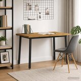  110 x 55 x 75 cm Čvrsto drvo akacije Bijela i crna Pravokutni - Bijela i crna 110 x 55 x 75 cm Živi rub | shoptok.hr