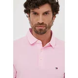Tommy Hilfiger Polo moški, roza barva