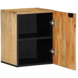 vidaXL Kupaonski viseći ormarić smeđi 38x33 5x48 cm Puno drvo Mango - masivno drvo manga Cijene