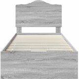  s od storage Siva Sonoma 90 x 200 cm Konstruirano drvo | shoptok.hr