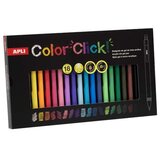 Apli Set klik kemijskih olovaka u 18 boja 20642 | shoptok.hr