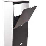 Household Pleasure Crni metalni preklopni ormarić za cipele 51x138x16 cm – | shoptok.hr