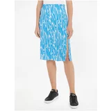 Tommy Hilfiger Blue Women's Patterned Skirt Tommy Jeans - Women