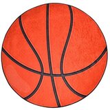 Chilai narančasti dječji protuklizni tepih Basketball, ø 140 cm Cijene