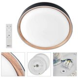  LED prigušiva plafonska svetiljka ILVI LED/45W/230V 2700-6500K prečnik 50 cm crna/bež + daljinski upravljač | Eponuda.com