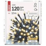 Emos LED božična veriga utripajoča, 12 m, zunanja in notranja, topla/hladna bela, časovnik D4AN02 | Shoptok.si