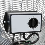  Bubnjasti ventilator s kotačem Srebrno 79 x 37 x 82 cm Aluminij | shoptok.hr