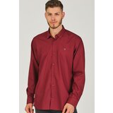 Dewberry G725 MEN'S SHIRT-DARK BURGUNDY | Shoptok.si