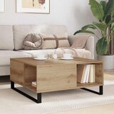  Kava Stol Umjetnički hrast 80 x 80 x 36,5 cm Konstruirano drvo | shoptok.hr