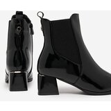 Resti Black women's boots on a low post Nekery | ePonuda.com